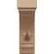 Ekena Millwork 6"W x 12"D x 18"H Classic Warren Rough Cedar Woodgrain TimberThane Corbel, Primed Tan CORUR06X12X18WARRCPR - alternate 2